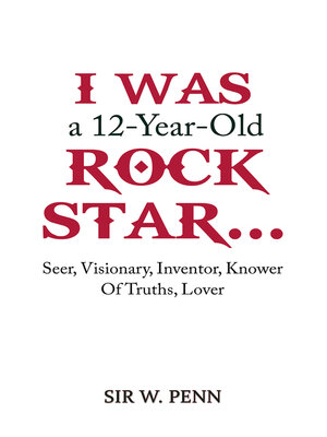 cover image of I Was a 12-Year-Old Rock Star...